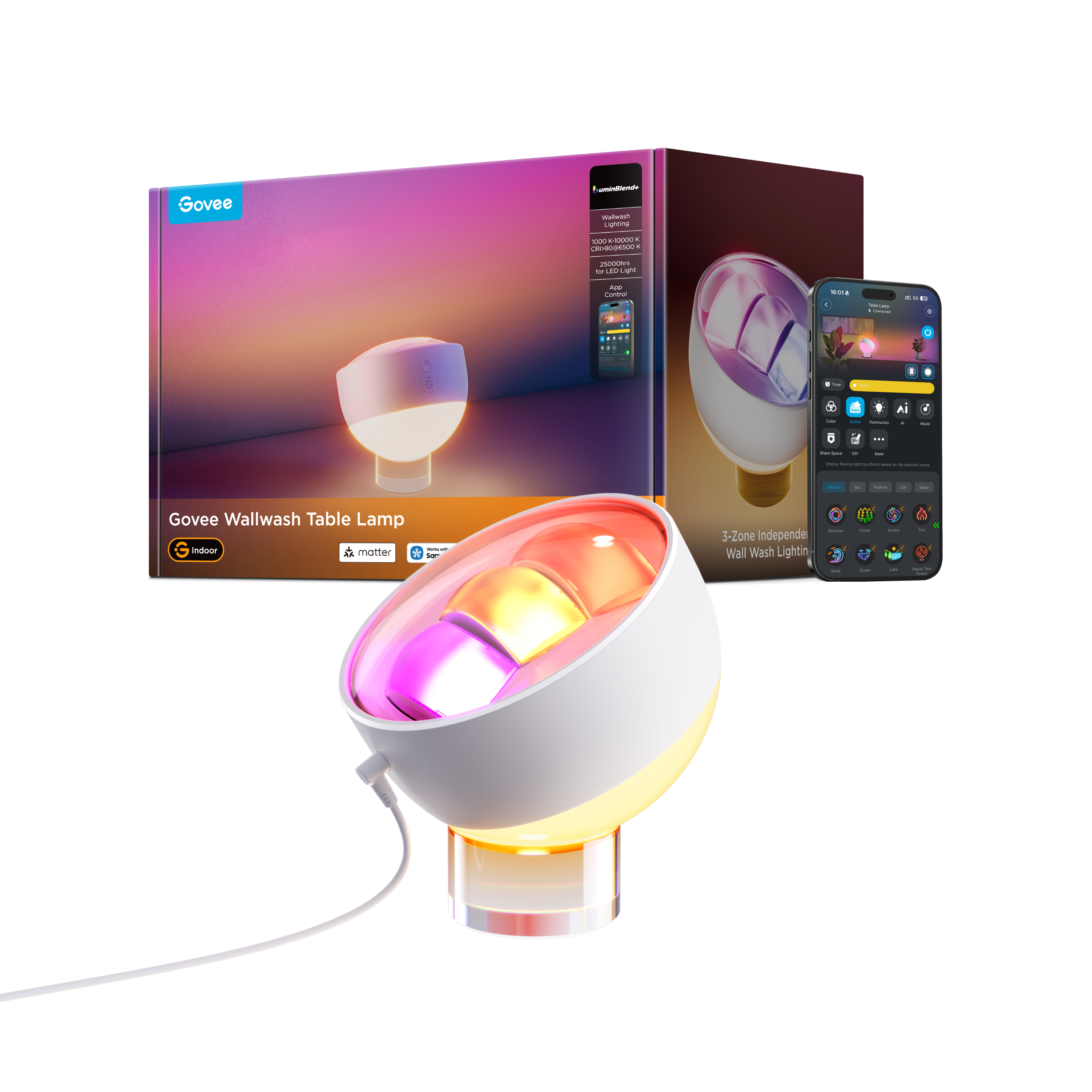 Govee Wallwash Table Lamp