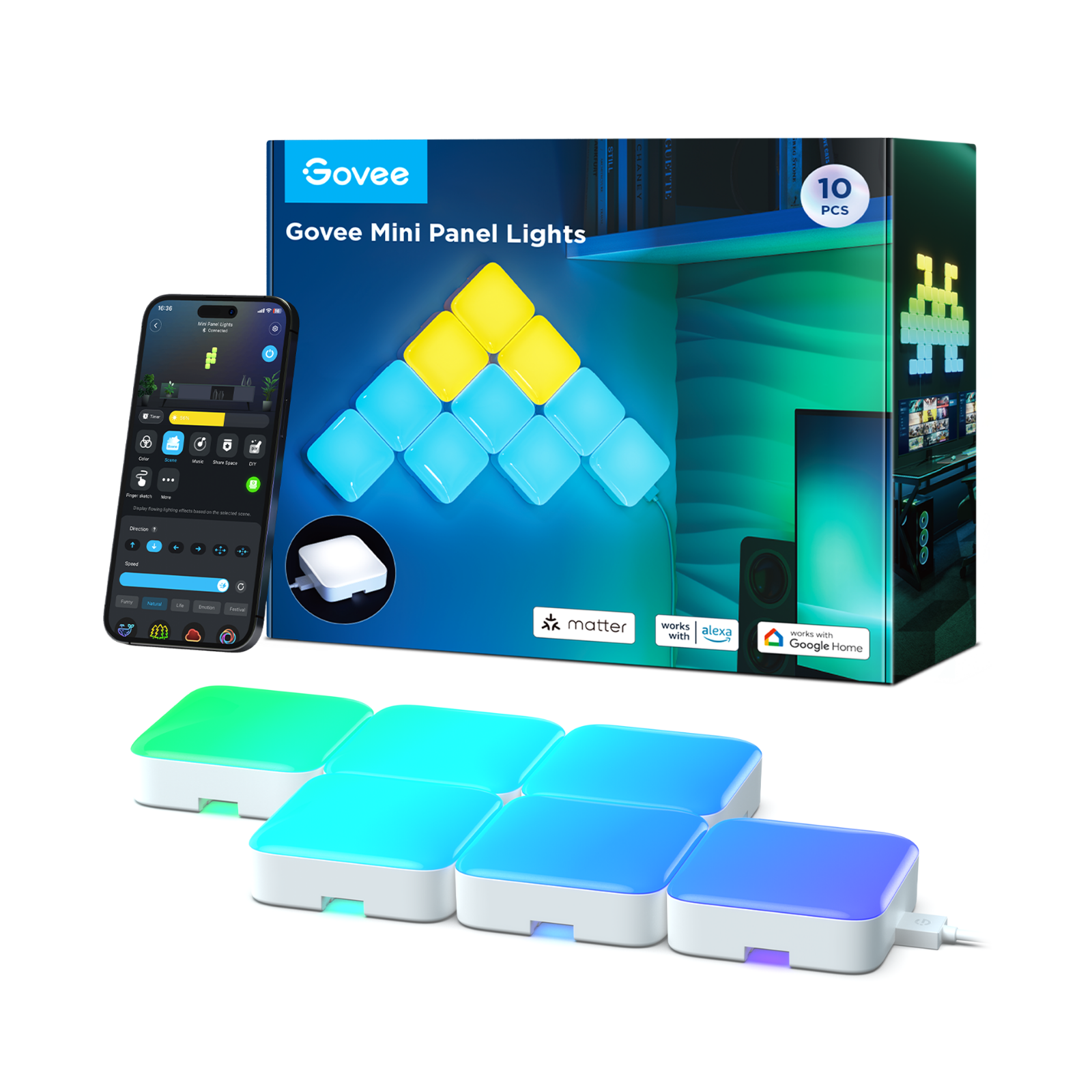 Refurbished Govee Mini Panel Lights